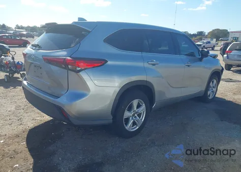 2021 Toyota Highlander L из США, поврежденный, VIN 5TDCZRAHXMS061130